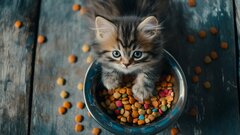 Почему кошка оставляет еду на дне миски: ученые узнали причину