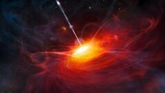 Астрономы следят за драматической судьбой затухающего квазара