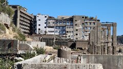 Лучшее место для хорроров: как выглядит заброшенный остров у берегов Японии