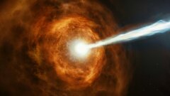Астрономы наблюдали гамма-всплеск с необычными свойствами