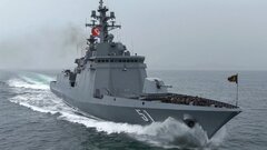 Ким Чен Ын проинспектировал новейший эсминец «Чвэ Хен»