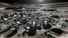 Стеклянные бусины на Луне: как они выглядят и формируются