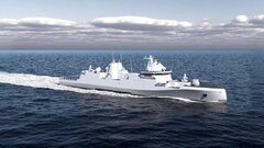 Rheinmetall представила новый фрегат с управляемым ракетным оружием GMF 140