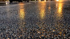 Почему в жару асфальт кажется мокрым: физика миража