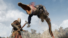 В новом геймплее God of War: Ragnarok показали сражения Кратоса с врагами