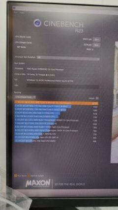 Ryzen 9 9950X3D протестировали в бенчмарках Cinebench R23 и 3DMark