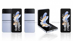 Инсайдер показал качественные изображения складного смартфона Samsung Galaxy Z Flip 4 в четырёх цветах