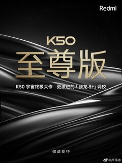 Xiaomi анонсировала Redmi K50 Extreme Edition — «совершенный шедевр, сочетающий в себе все передовые технологии»
