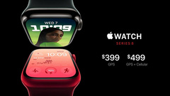 Представлены умные часы Apple Watch Series 8 с новыми функциями — вдвое дешевле, чем Apple Watch Ultra