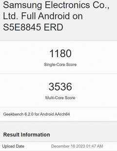 Samsung Galaxy A55 порадует своей производительностью: SoC Exynos 1480, на которой он построен, протестировали в Geekbench