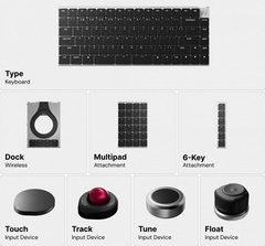 Представлена Naya Connect: необычная модульная клавиатура с модулями в виде тачпада, трекпада, нампада и 3D-мышью