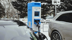 Российские зарядные станции для электромобилей научились работать в лютый мороз