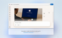 Чат-бот Copilot теперь встроен в Windows так, что пообщаться с ним можно ещё до окончания установки Windows