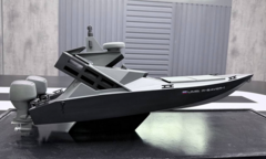 Россия впервые показала новый безэкипажный спасательный катер