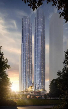 395 метров роскоши: самый высокий жилой небоскрёб Европы рядом  «Москва-Сити» назовут в часть российского автопроизводителя Aurus