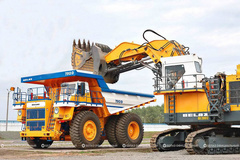 БелАЗ готовит к выпуску тяжелый грейдер и новый самосвал грузоподъемностью 290 тонн, предприятие теперь само выпускает планетарные гидромеханические передачи