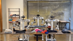 Этот робот не крутит сальто, не бегает и не боксирует — он просто складывает одежду. Weave Robotics представила робота Isaac 0 за 8000 долларов