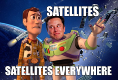 Пятница, 13-е. SpaceX выводит на орбиту 10 000-й спутник Starlink