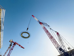 На четвертом блоке турецкой АЭС «Аккую» смонтирован ключевой элемент шахты реактора, в 2026 году «Росатом» планирует запустить энергоблоки в Турции, Бангладеш и Китае