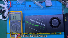 Китайский умелец создал GeForce RTX 5090 с 28 ГБ памяти. 4 ГБ пришлось отключить, чтобы спасти карту