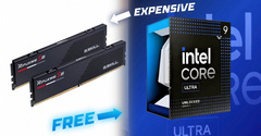 Купи 64 ГБ памяти DDR5, получи топовый процессор Intel бесплатно: Newegg запустил необычную акцию
