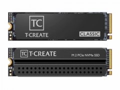 Скорость до 14,2 ГБ/с с низкой задержкой 0,015 мс. Представлен SSD T-Create Classic H514