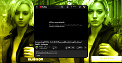 Оригинальное видео анонса технологии Nvidia DLSS 5 было заблокировано YouTube за нарушение авторских прав