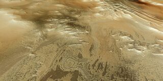 Зонд ESA сфотографировал на Марсе гигантских «пауков»
