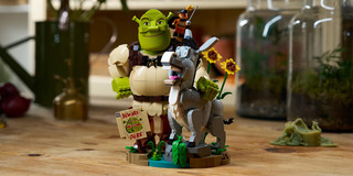 «Осторожно, огр!»: Lego анонсировала первые наборы по «Шрэку» — с Котом в сапогах и Пряней