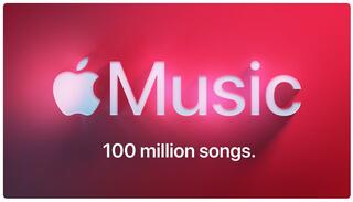 Apple сообщает о достижении 100 млн композиций в сервисе Apple Music