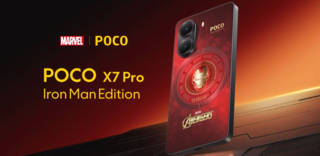 Poco X7 Pro Iron Man Edition с подписью Тони Старка