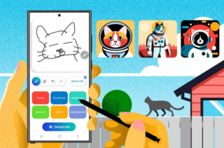 Функция Sketch to Image расширит творческие возможности смартфонов Samsung Galaxy S25