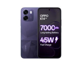 OPPO K14 5G дебютирует с аккумулятором 7 000 мАч и защитой IP69 