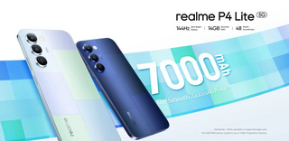 Realme представила в Индии бюджетный P4 Lite 5G с батареей 7000 мАч