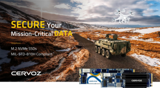 Компания Cervoz выпустила защищённый SSD с функцией самоуничтожения