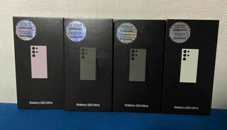 Samsung Galaxy S23 Ultra во всех цветах с коробками на фото и видео
