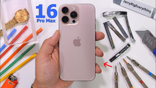 Кнопка камеры и iPhone 16 Pro Max прошли тесты на прочность