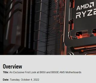 Производители материнских плат покажут решения на базе AMD B650 и B650E в начале октября