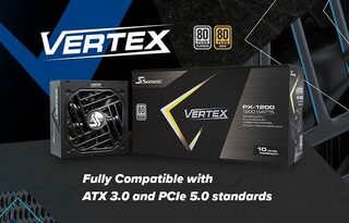 Seasonic анонсировала новую серию блоков питания Vertex с поддержкой стандартов ATX 3.0 и PCIe 5.0