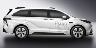 Toyota и Pony.ai будут совместно выпускать в Китае роботизированные такси