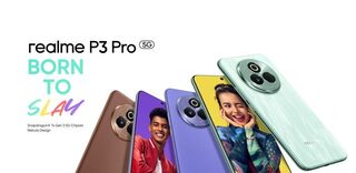 Realme представила смартфон P3 Pro с четырёхгранным дисплеем 120 Гц и батареей на 6000 мАч