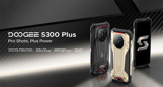 DOOGEE представила защищённый смартфон S300 Plus с хранилищем 1 ТБ и процессором MediaTek Dimensity 8300