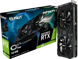 Компания Palit выпускает «новые» видеокарты GeForce RTX 3060