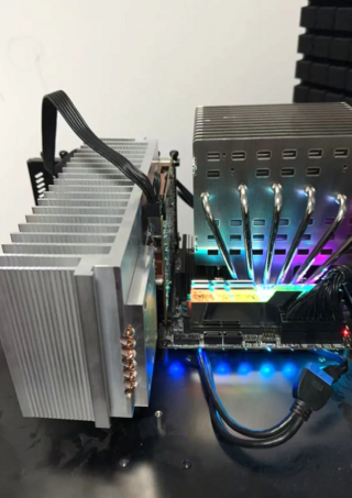 Геймер создал видеокарту RTX 4060 с полностью пассивным охлаждением