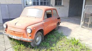 На продажу в Польше выставлен легендарный «горбатый» ЗАЗ-965 «Запорожец» за 140 тыс. рублей