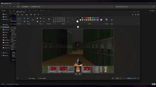 Программист портировал культовый шутер Doom в графический редактор Paint