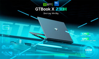 CHUWI анонсировала игровой ноутбук GTBook X на процессоре Intel Core 7 230H
