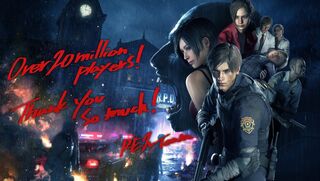 Ремейк видеоигры Resident Evil 2 разошёлся тиражом 20 млн копий