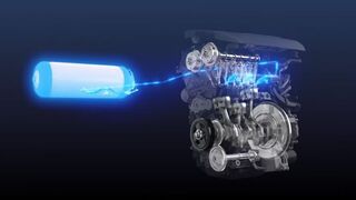 Toyota хочет запатентовать концепцию гибридного автомобиля с водородным ДВС