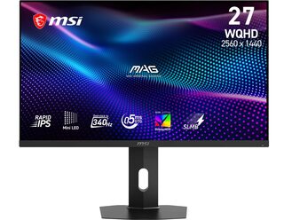 MSI выпустила 27-дюймовый монитор MAG 276QRM34 с дисплеем Fast IPS и 1152-зонной подсветкой